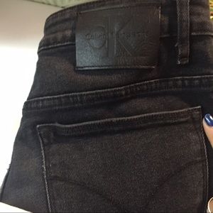 Calvin Klein size 30 high rise straight leg jeans