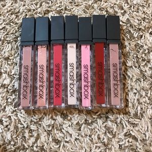 Lot of 7 Smashbox Lipglosses