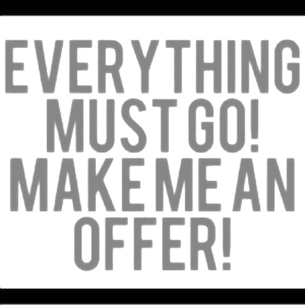 Like something Make an Offer!!!!!