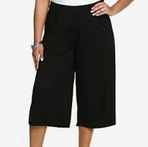 Torrid Culotte Black slack