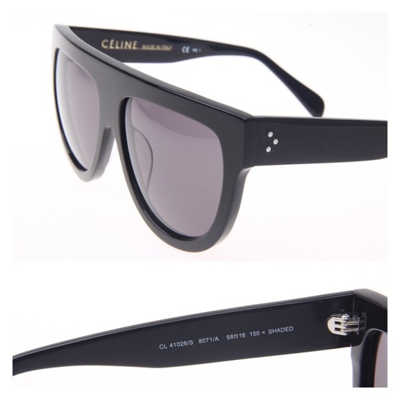 HOLD Celine Shadow Sunglasses CL41026/S in Black - Picture 2 of 8