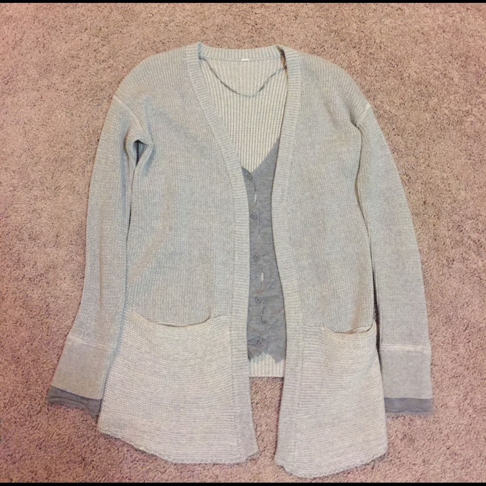Lululemon cardigan sweater