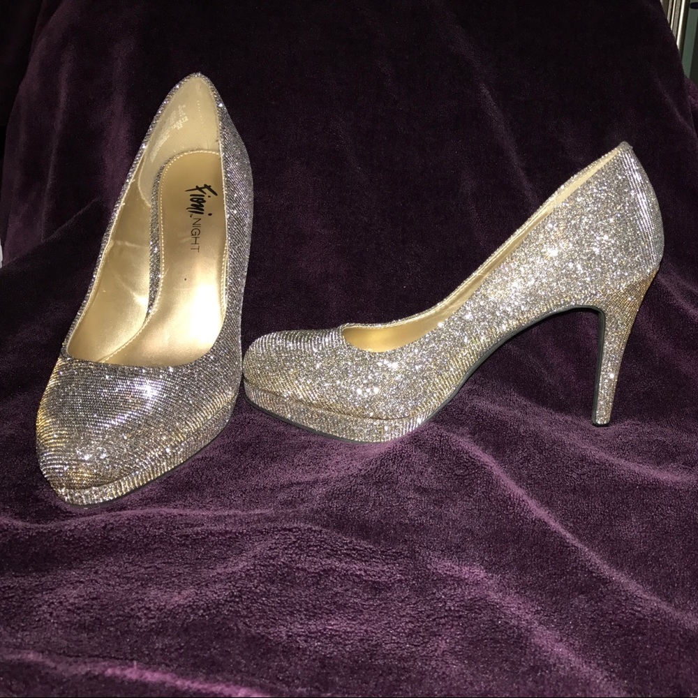 Silver heels