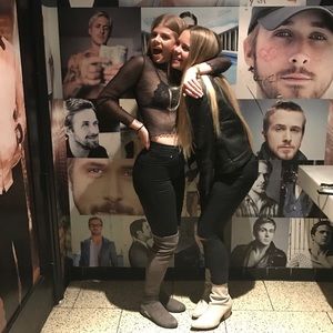 EVERYTHING $10!!! Grey thigh high boots