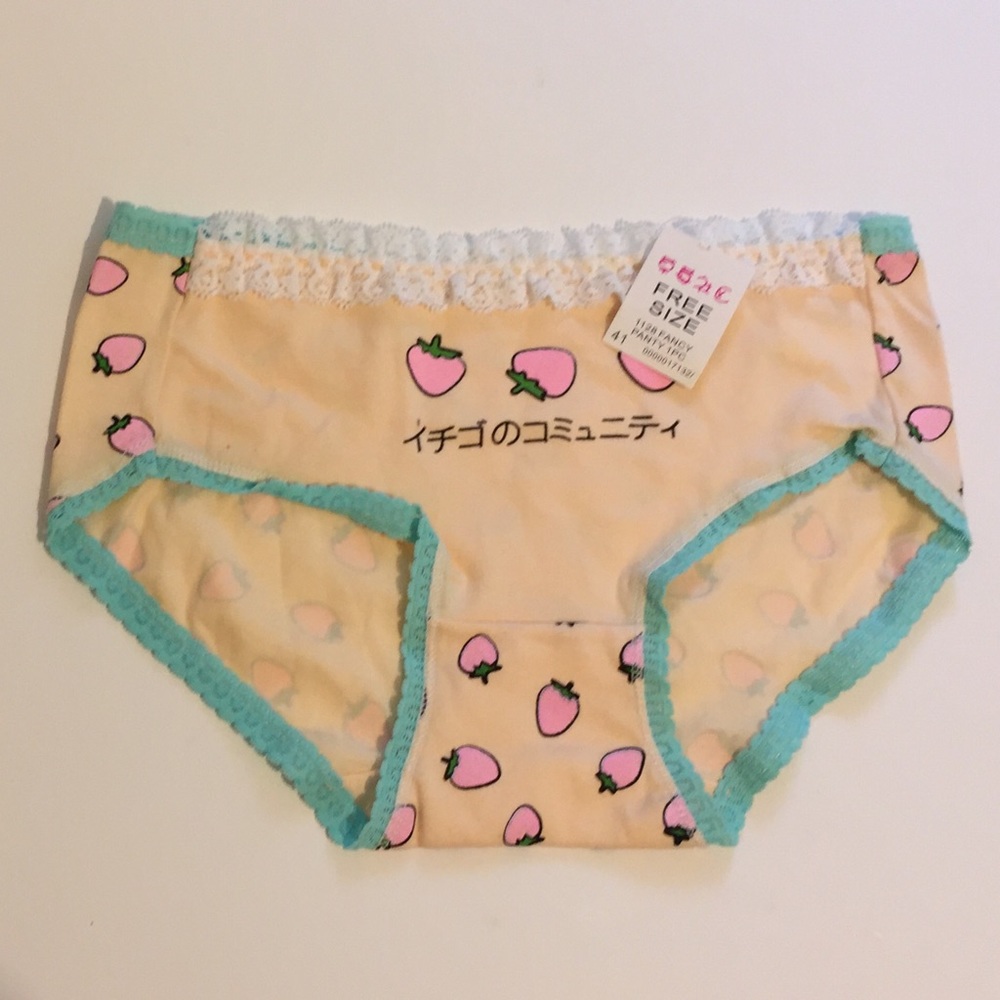 Lolita strawberry panties cute & sexy