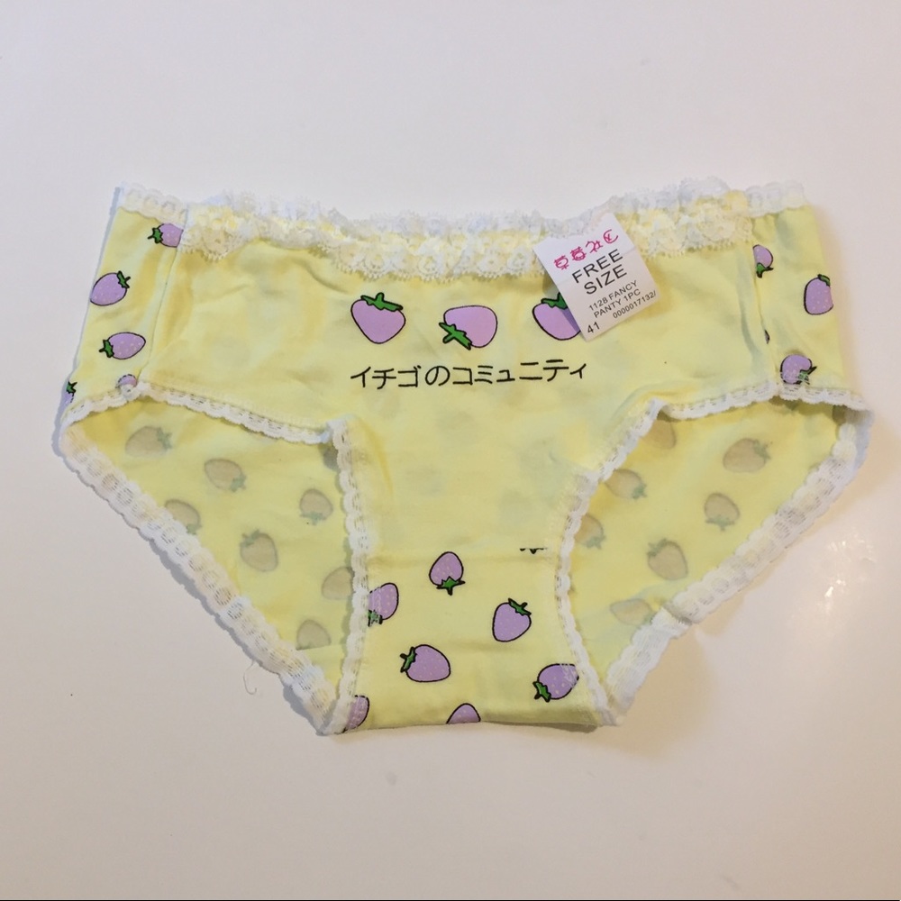 Strawberry Lolita panties. Cute and sexy!