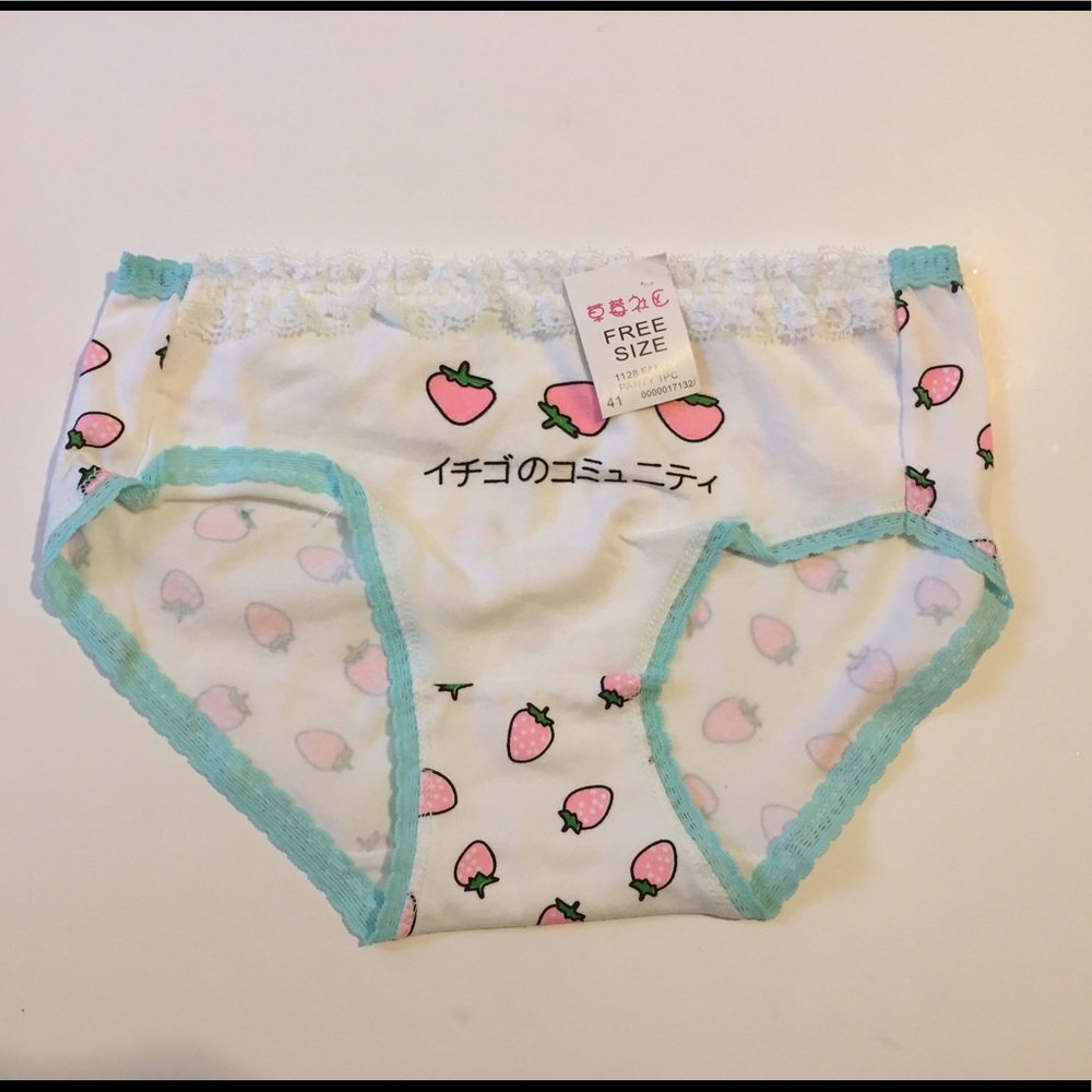 Strawberry Lolita panties. Cute and sexy!