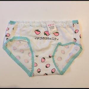 Strawberry Lolita panties. Cute and sexy!