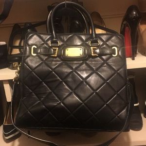 Michael Kors Quilted Hamilton purse