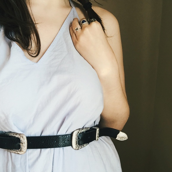 LAST ONE!🚨HP! 🎉 Western Double Buckle Belt - Picture 5 of 7