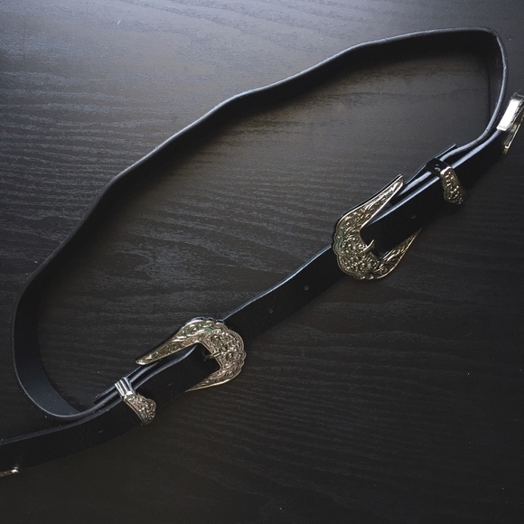 LAST ONE!🚨HP! 🎉 Western Double Buckle Belt - Picture 6 of 7