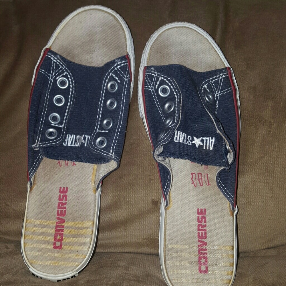 Navy Converse Sandals