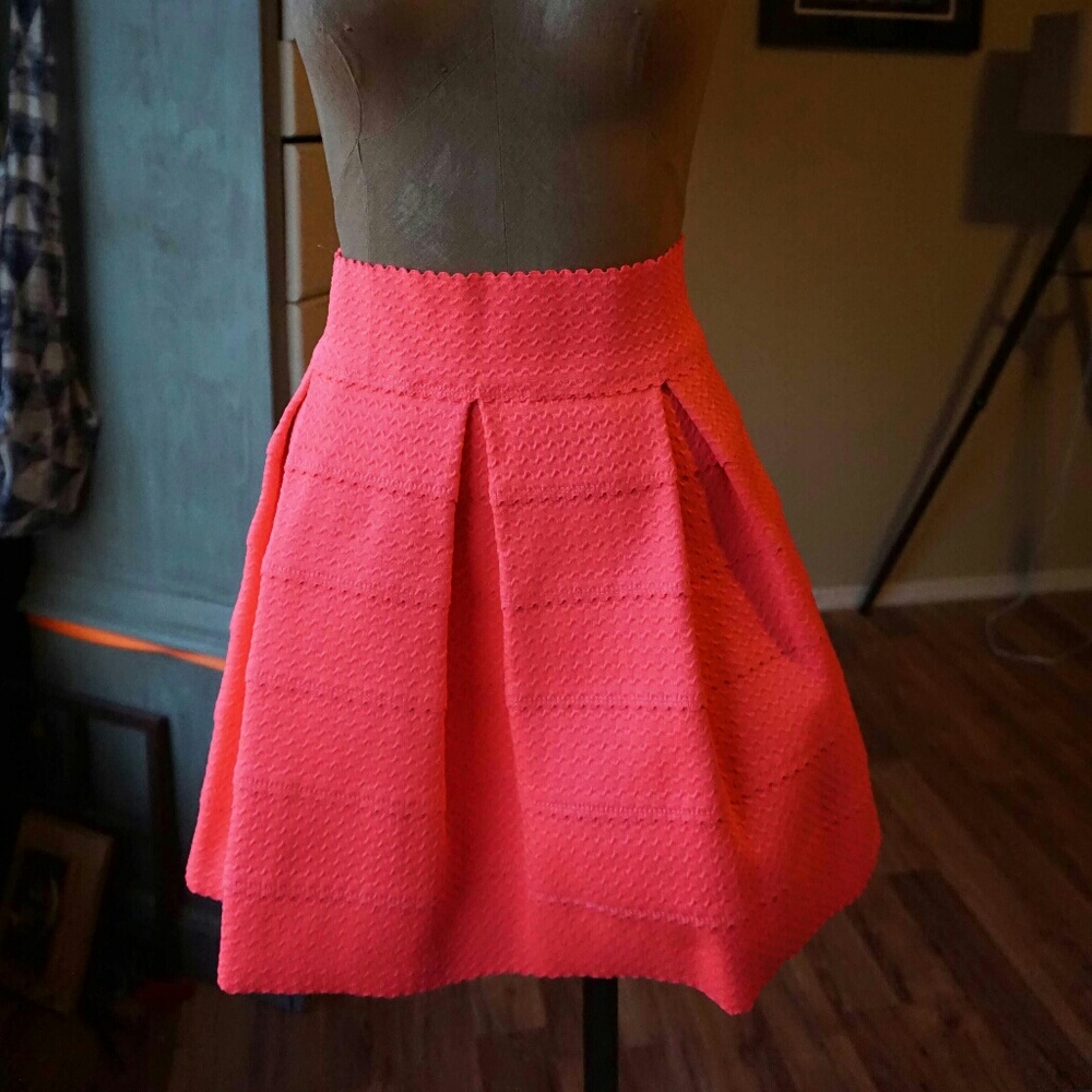 Flouresecent Pink Petit Gateau Skirt