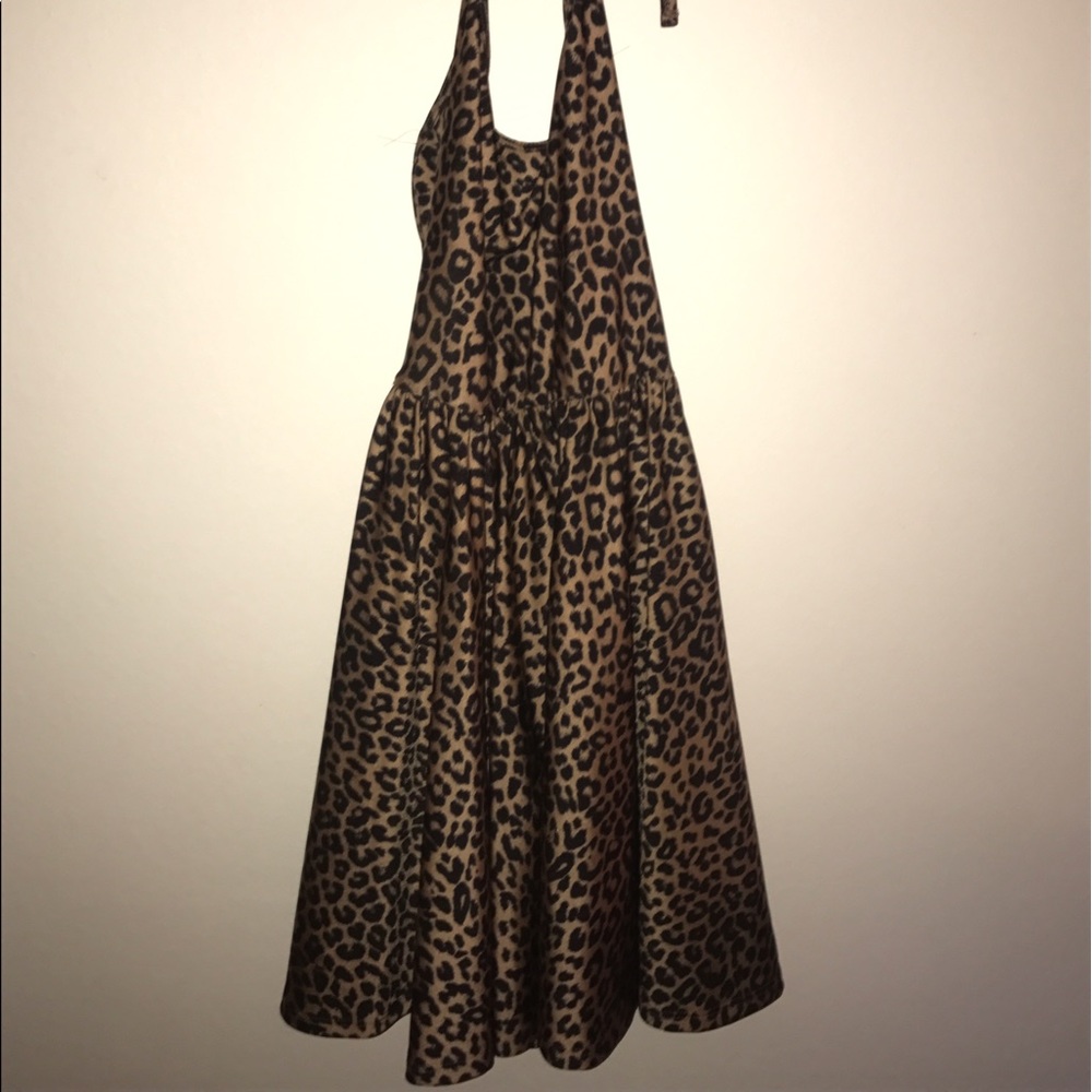 Leopard American apparel dress