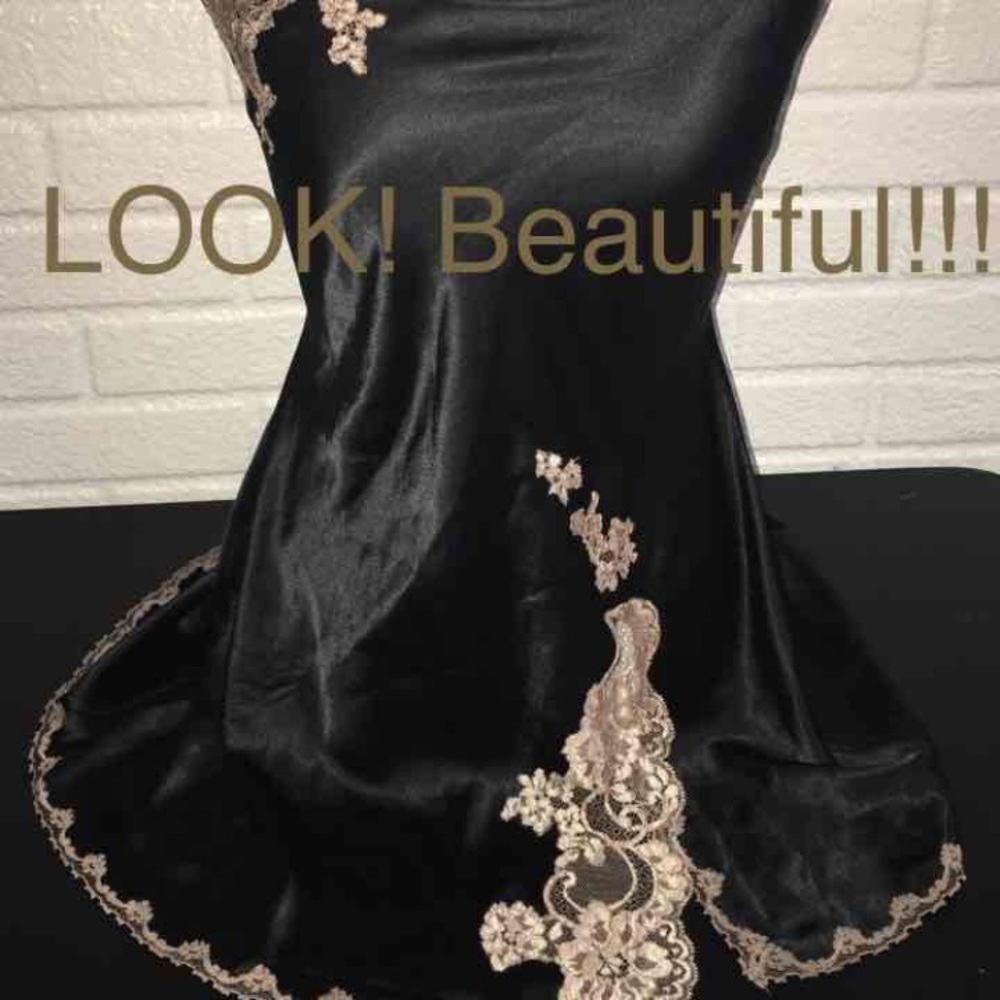 victoria's secret satin slip
