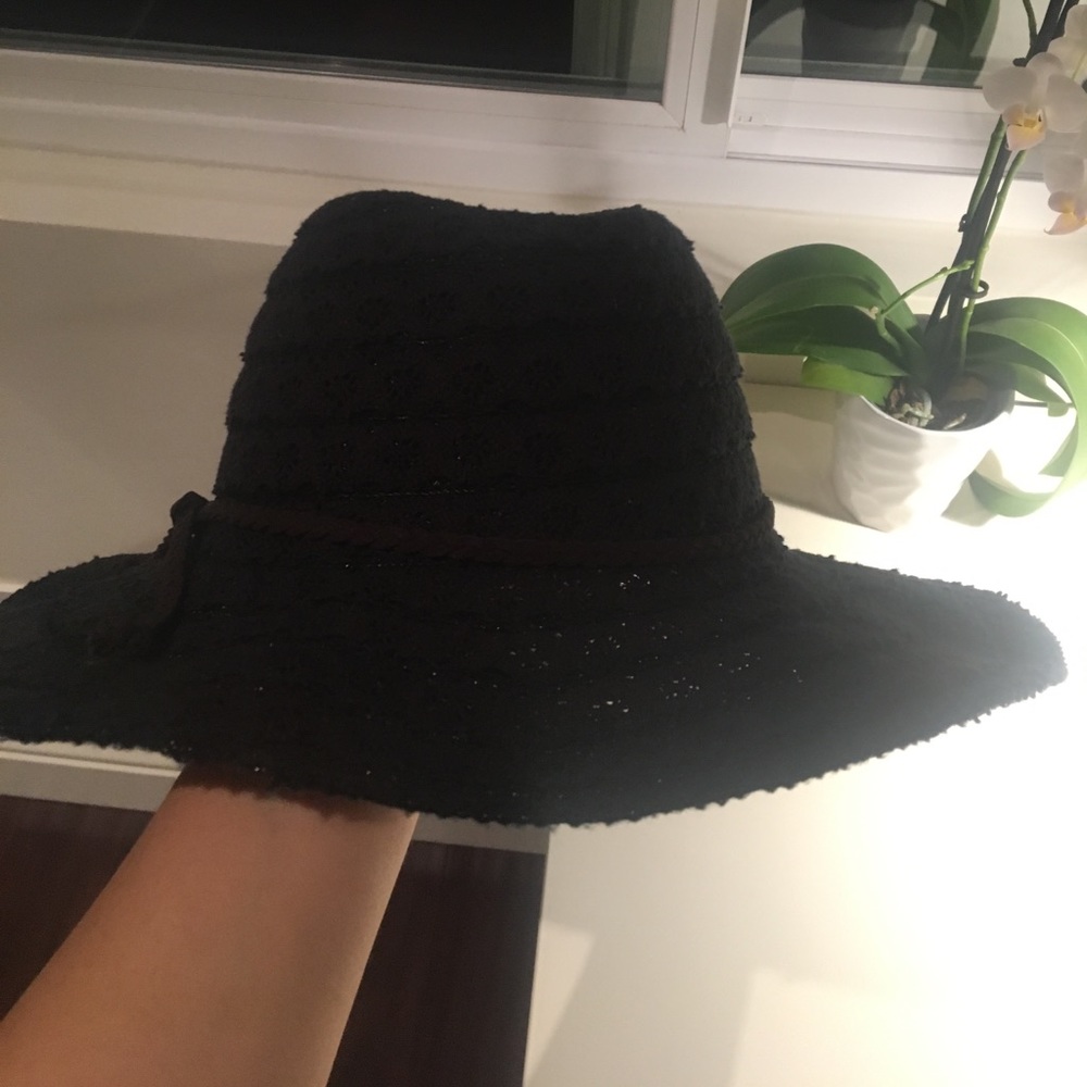 Black free people sun hat