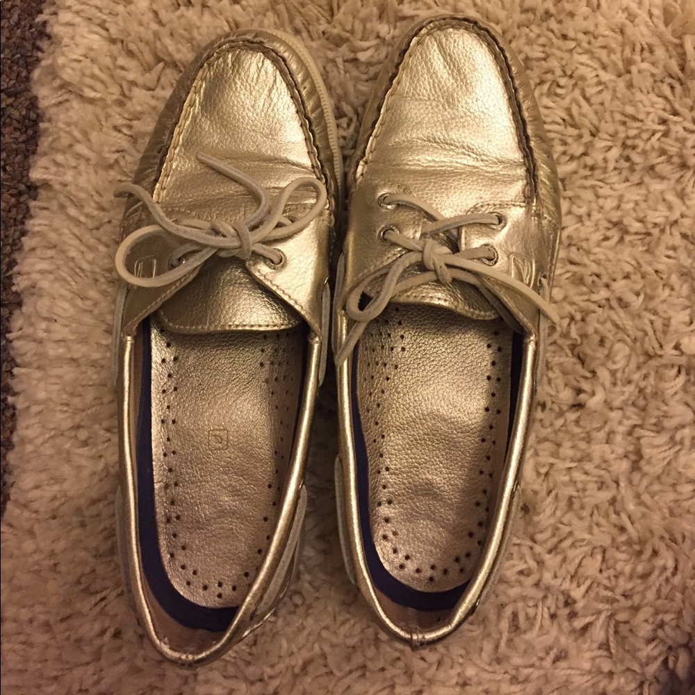 ✨ Gold Sperry Top-Sider