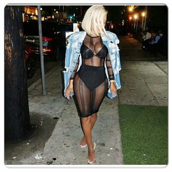 NEW Heels NUDE Transparent Sandals - Picture 5 of 8