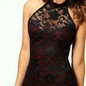 See through cover-up dress