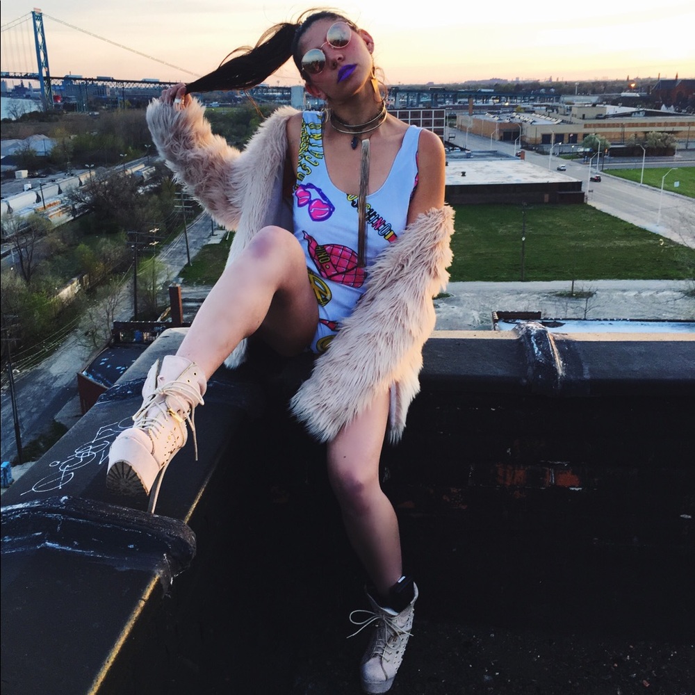 Nicki Minaj - 'Feeling Myself' Leotard