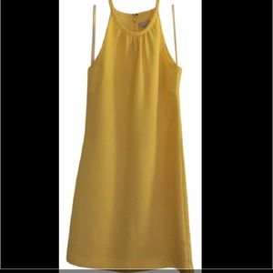 Banana Republic Yellow Cocktail Dress