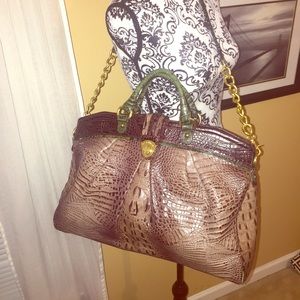 Extra Large Brahmin Satchel Bag