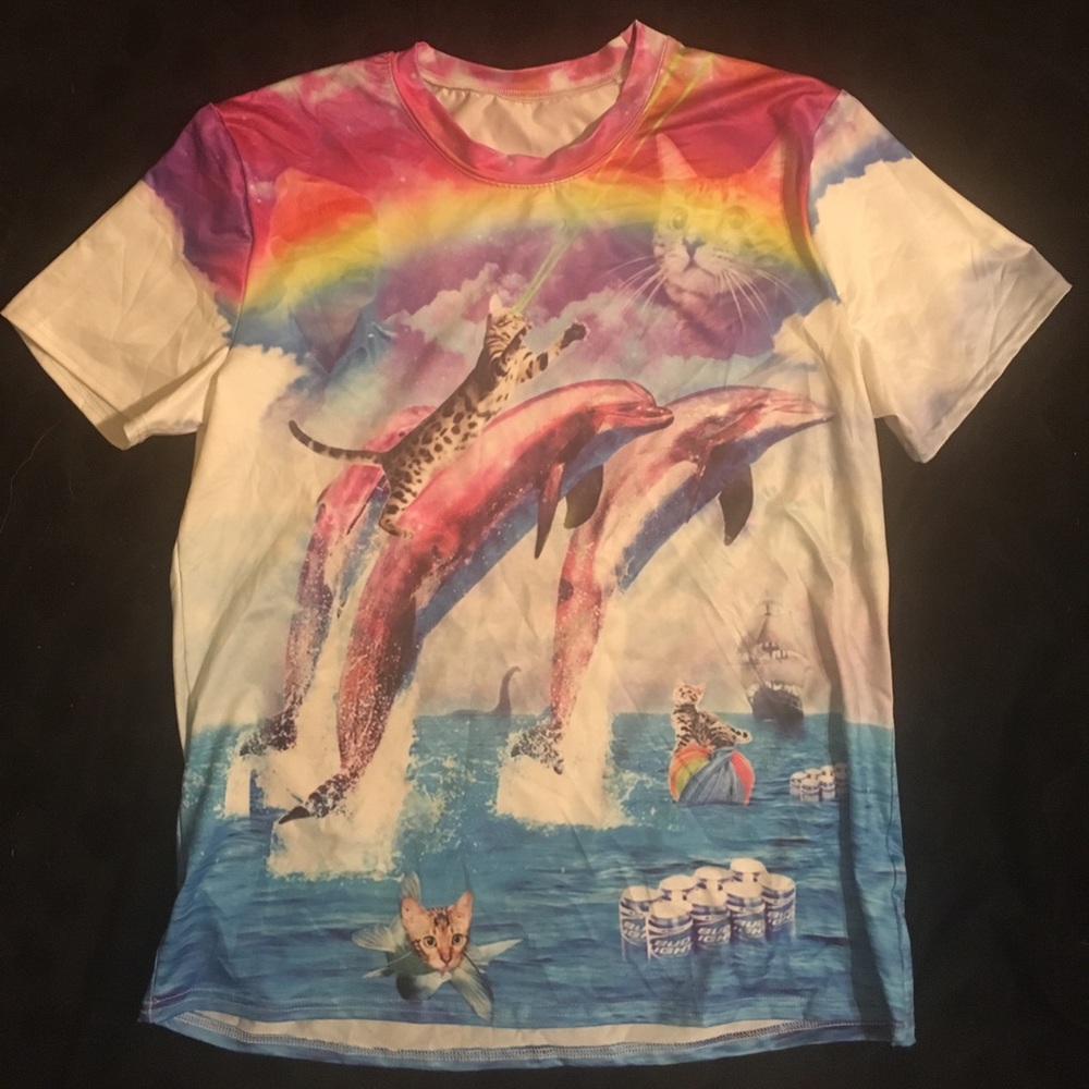 Silk screen print shirt