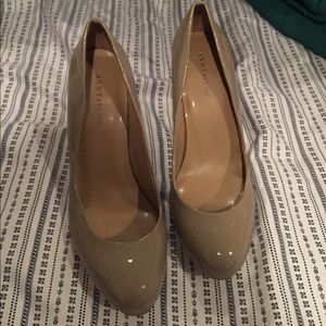 Beige Pumps