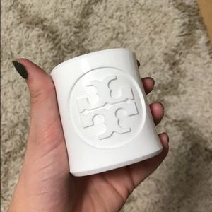 White Tory Burch cuff