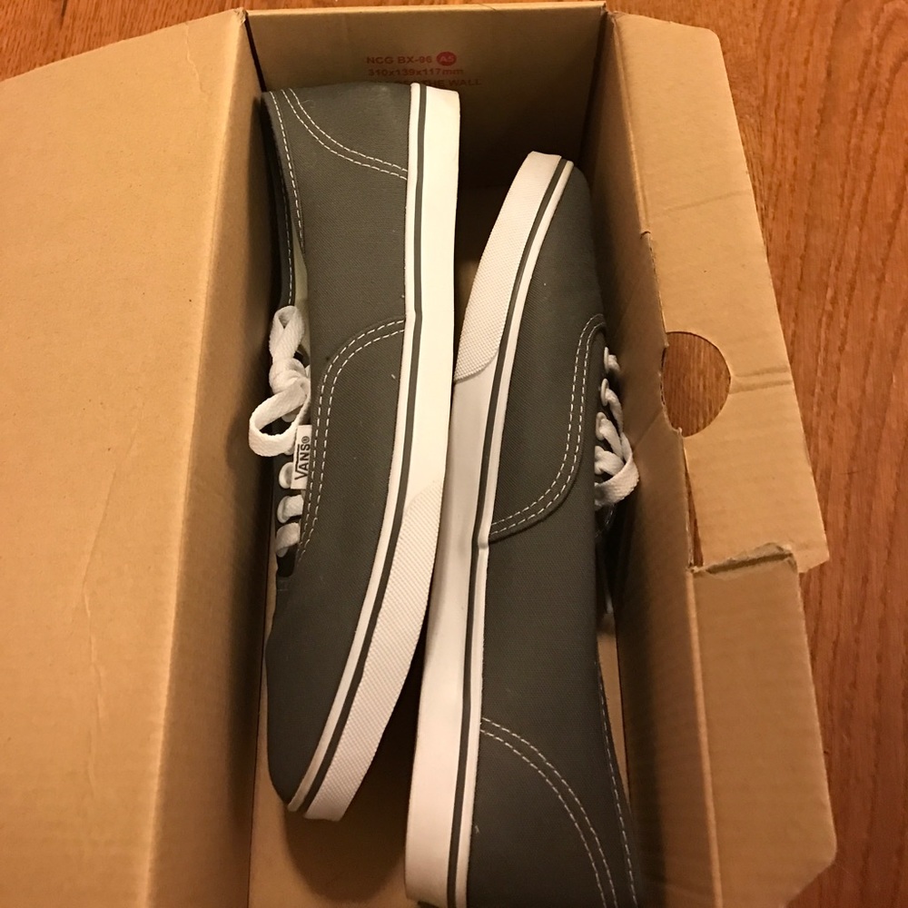 BRAND NEW GREY VANS
