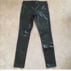 Gap faux leather legging