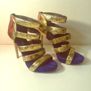 Gold snake print PAPER FOX!