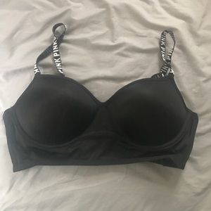 VS Strappy Logo Bra
