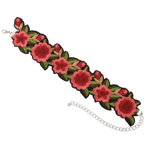Flower  Choker - Picture 8 of 8