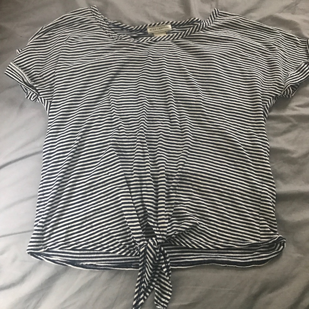 Striped Flowy Shirt
