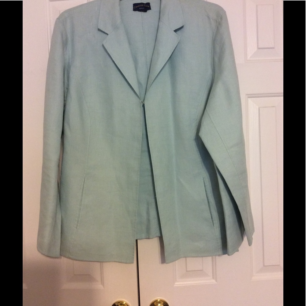 Charter Club Woman Linen Jacket