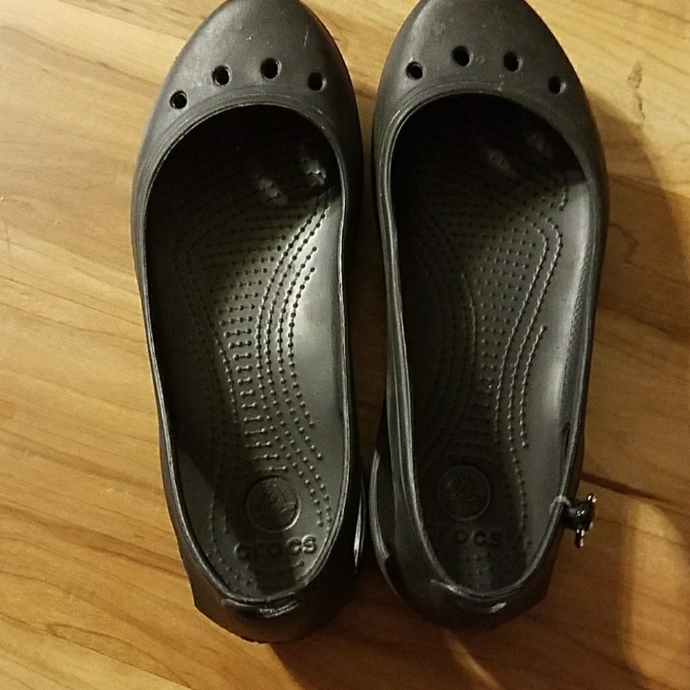 Skull CROCS Mary Janes