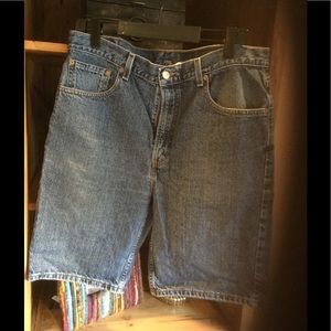 Levi 505 denim shorts
