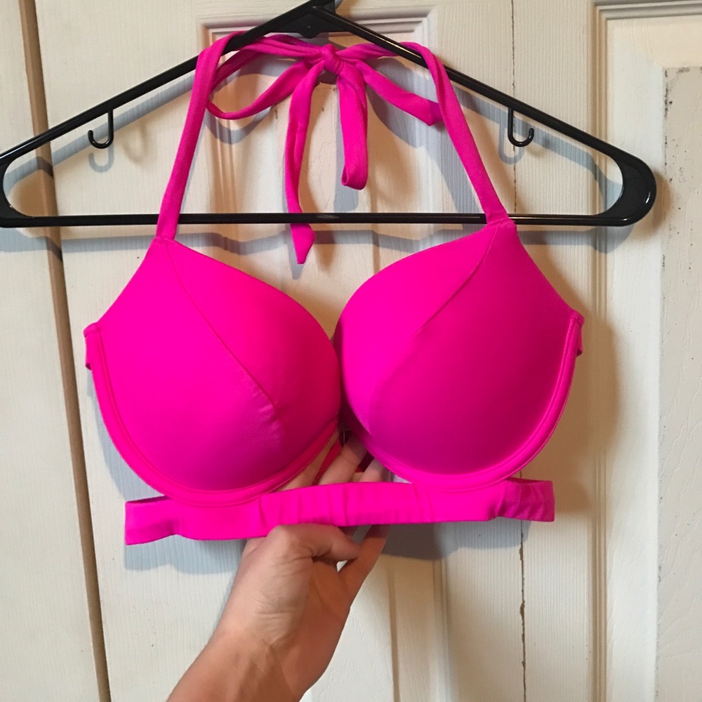 Hot Pink Victoria Secret Bikini Top