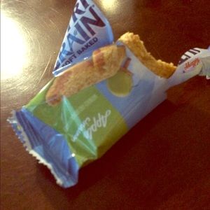 A half eaten bar