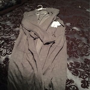 Large grey Sarah light sweater material