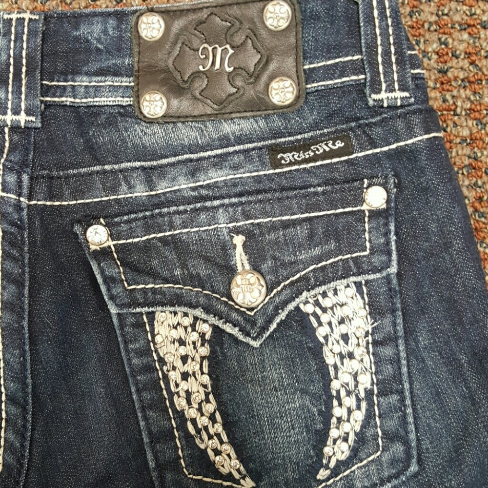 Miss Me Burmuda Jean shorts