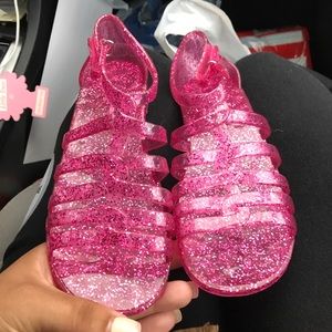 Brand new children's place pink Jellies.
