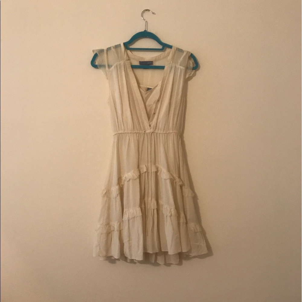 Floaty, tiered Anthropologie dress