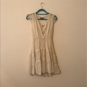 Floaty, tiered Anthropologie dress