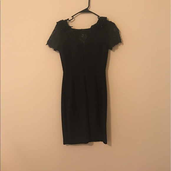 Jewel collar & lace Anthropologie dress - Picture 3 of 3