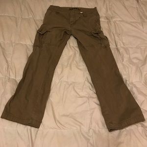 Old Navy Brown cargo pants waist size 33