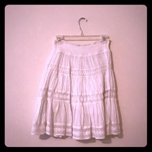 Anthropologie prairie skirt