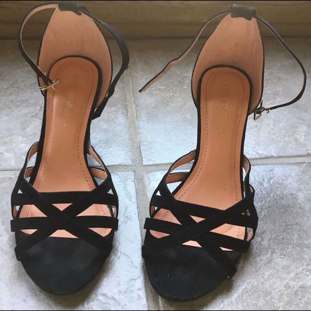 Shoe Republic LA Vionnet Wedges