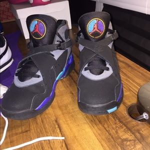Jordan's Retro 8's "Aquas"